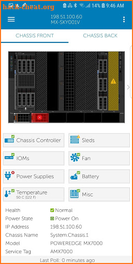 OpenManage Mobile screenshot