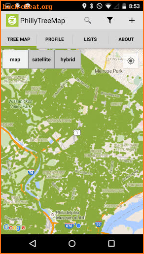 OpenTreeMap screenshot