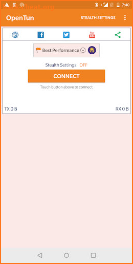 OpenTun VPN - 100% Unlimited Free Fast VPN Client screenshot