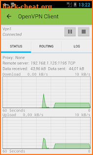 OpenVPN Client screenshot