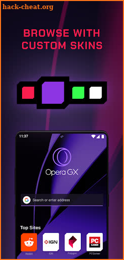 Opera GX: Browser for Gamers screenshot