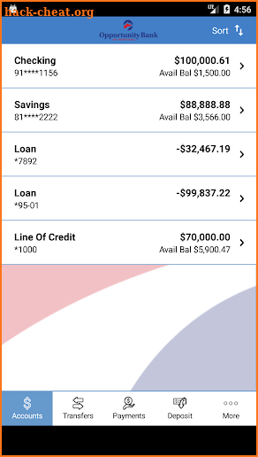 Opportunity Bank of Montana screenshot