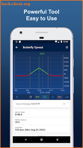 Optactic - Options Strategies screenshot