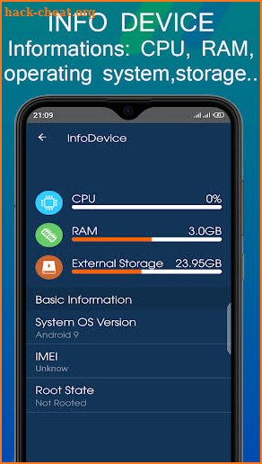 Optimizer: CPU-RAM-Cleaner-Manager-Antivirus screenshot