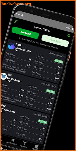 Option Signal - Stocks Options screenshot