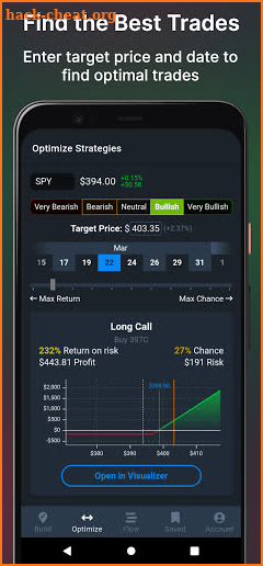 OptionStrat - Options Toolkit screenshot