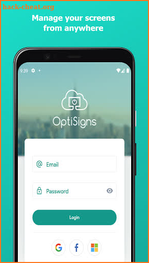 OptiSigns Admin screenshot