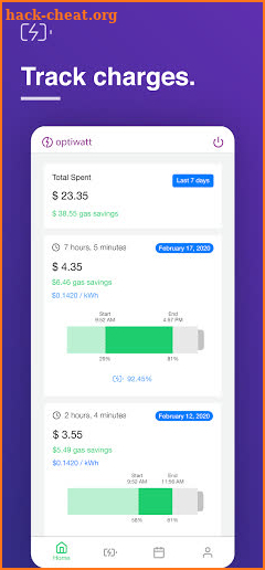 Optiwatt - Tesla Energy Savings and Smart Charging screenshot