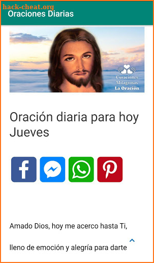 Oraciones Diarias screenshot