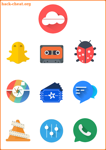 Oranchelo icon pack screenshot