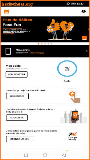 Orange et moi Guinée screenshot