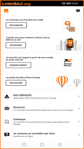 Orange et moi Guinée screenshot