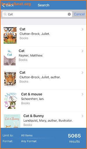 Orange Public Library screenshot