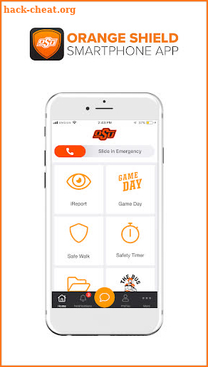 Orange Shield screenshot