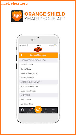 Orange Shield screenshot