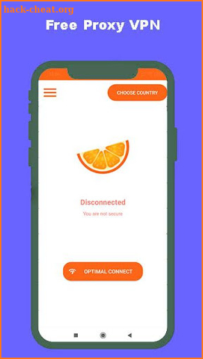 Orange VPN - Unlimited Unblock Free Wifi Proxy VPN screenshot