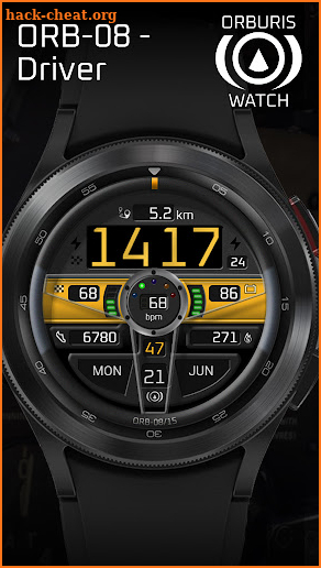 ORB-08 - The Driver WatchFace screenshot