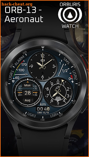 ORB-13 Aeronaut Watch Face screenshot