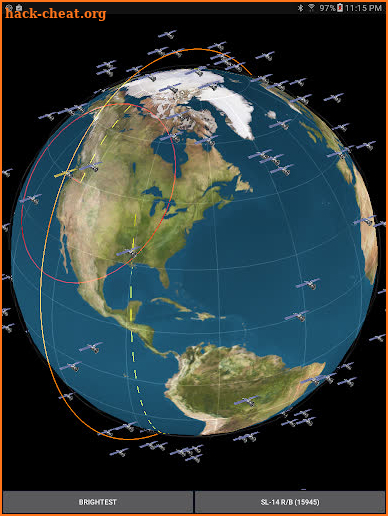 Orbit - Satellite Tracking screenshot