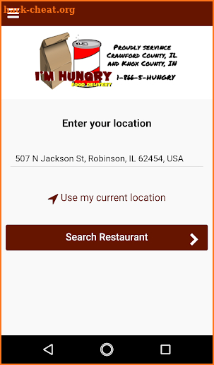 Order I'm Hungry screenshot