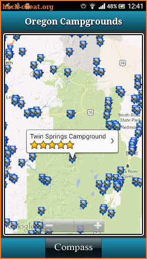 Oregon Campgrounds screenshot