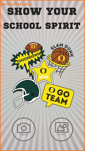 Oregon Ducks Selfie Stickers screenshot