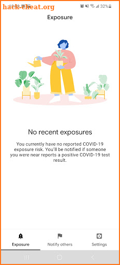 Oregon Exposure Notifications screenshot