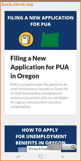 Oregon Unemployment App screenshot