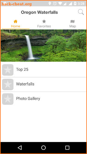 Oregon Waterfalls screenshot