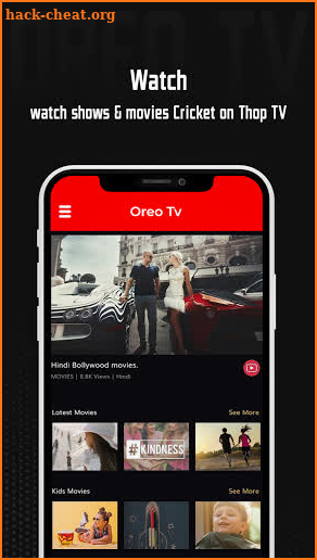 Oreo TV Guide : Live TV Channel Guide screenshot