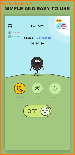 Oreo VPN screenshot