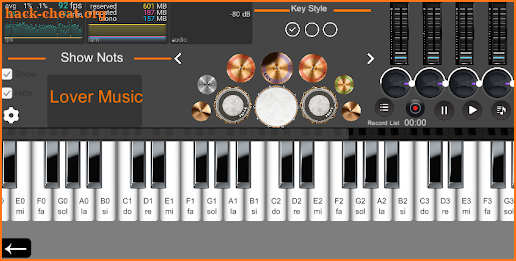 Org Piano:Real Piano Keyboard screenshot