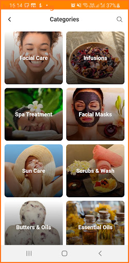 Organic Skincare Recipes screenshot