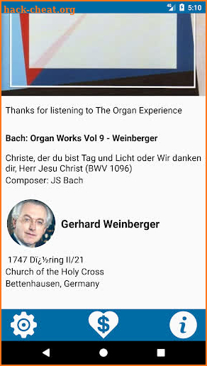 Organlive screenshot