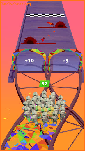 Origami Rush screenshot