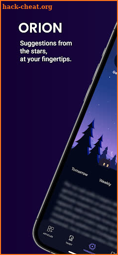 Orion: horoscope & astrology screenshot