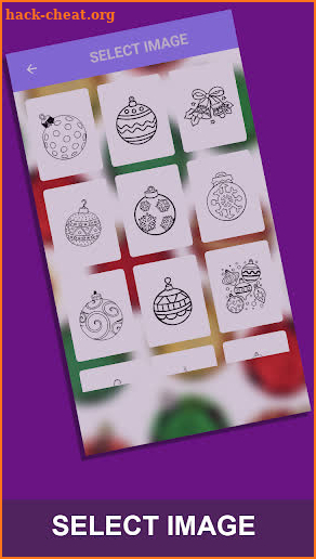 Ornament coloring book screenshot