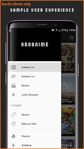 OroAnime (v2) - Watch Anime Online HD screenshot