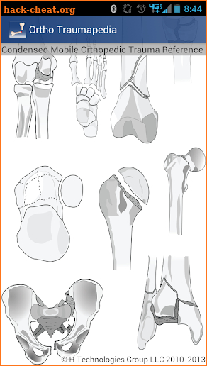 Ortho Traumapedia screenshot