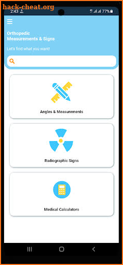 Orthopedic Measurements Pro screenshot