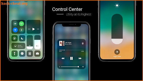 OS 11 Control Center screenshot