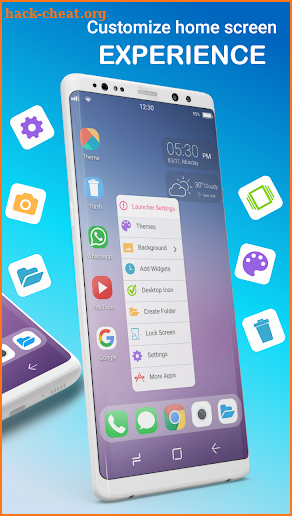 OS 12 X Launcher screenshot