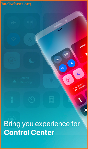 OS Control Center: Smart Control Panel ip X screenshot