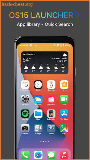 OS Launcher X 15 screenshot