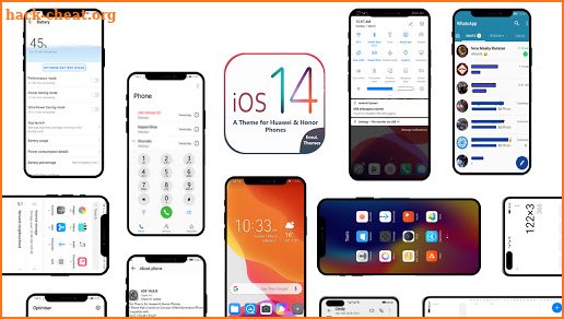 Os14 Theme for Huawei (Emui Theme) screenshot
