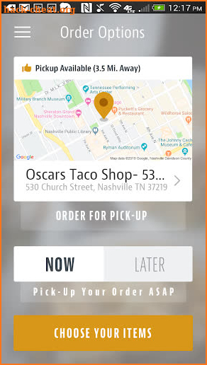 Oscar's Taco Shop screenshot