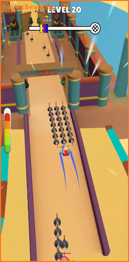 Ostrich race 3D screenshot