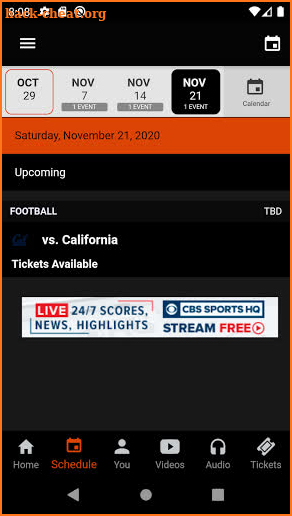 OSU Beavers screenshot