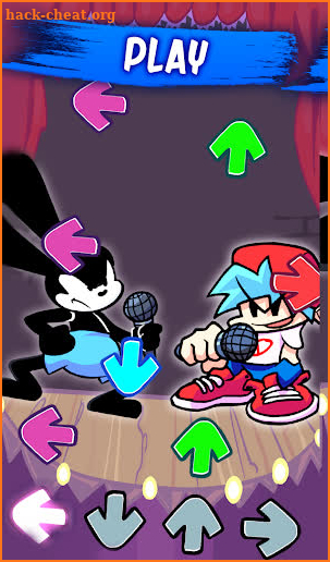 Oswald Rabbit vs FNF mod screenshot