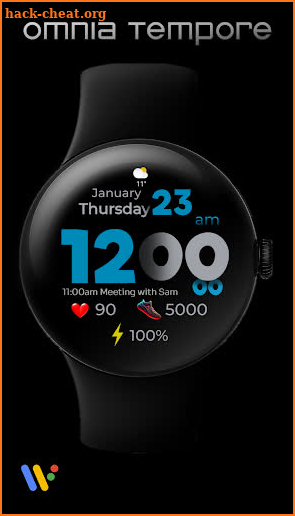 OT | Sporty Color Watch Face screenshot